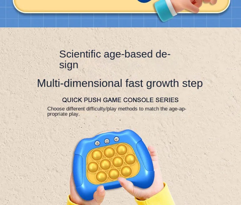 Memory Pop Push Game - The Little Big Store