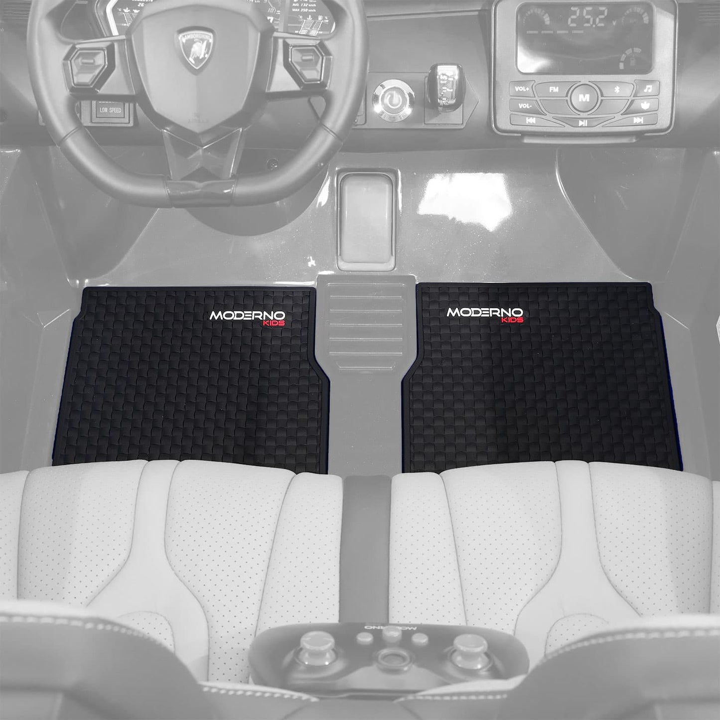 Lamborghini Aventador SVJ 24V Kids Ride-On Car with R/C Parental Remote | Yellow - The Little Big Store