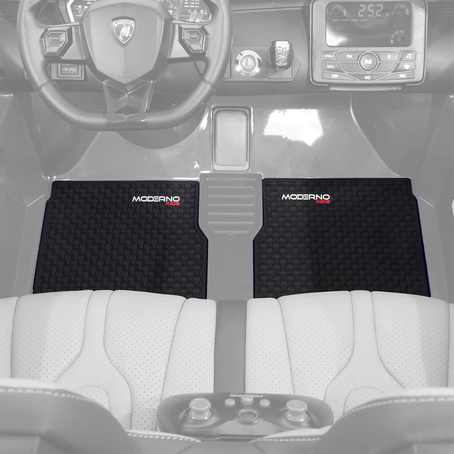 Lamborghini Aventador SVJ 24V Kids Ride-On Car with R/C Parental Remote | Yellow - The Little Big Store