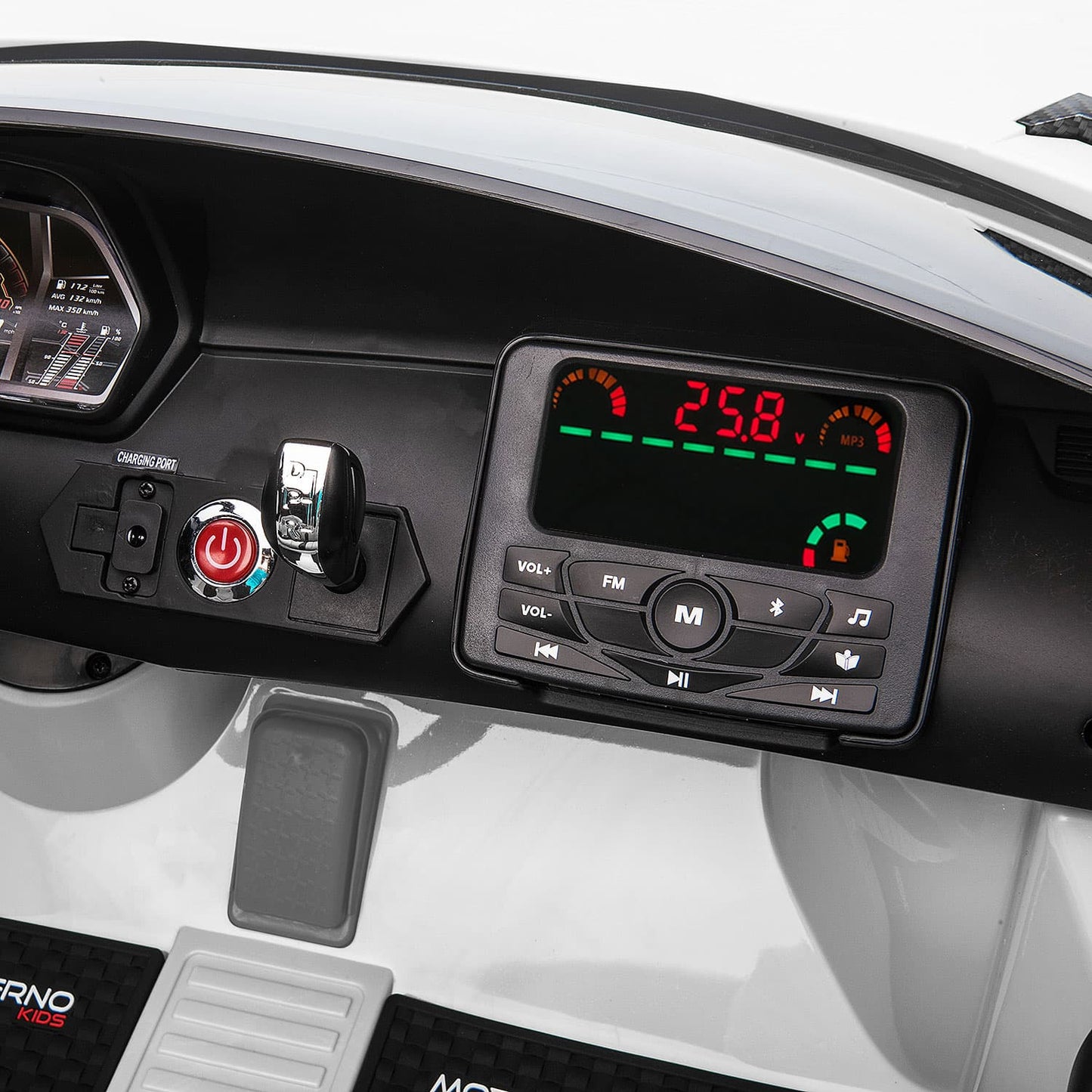 Lamborghini Aventador SVJ 24V Kids Ride-On Car with R/C Parental Remote | Yellow - The Little Big Store