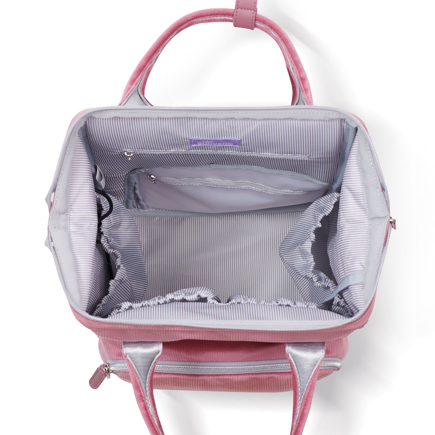 ๐ CozyCord Corduroy Diaper Backpack ๐ผ โ Stylish & Durable Baby Bag for Modern Parents