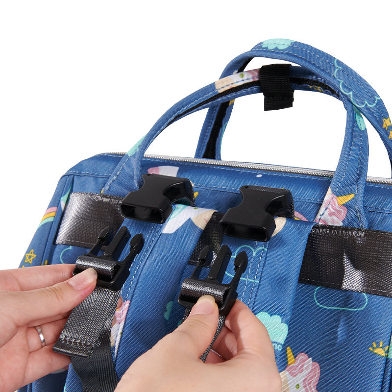🎒 WideNest Open-Wide Diaper Backpack 🍼 – Ultra-Spacious, Easy-Access Baby Bag for Organized Parenting