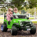 Trail Explorer 24V Kids Ride-On Car Truck with R/C Parental Remote | Green - The Little Big Store