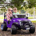 Trail Explorer 24V Kids Ride-On Car Truck with R/C Parental Remote | Purple - The Little Big Store