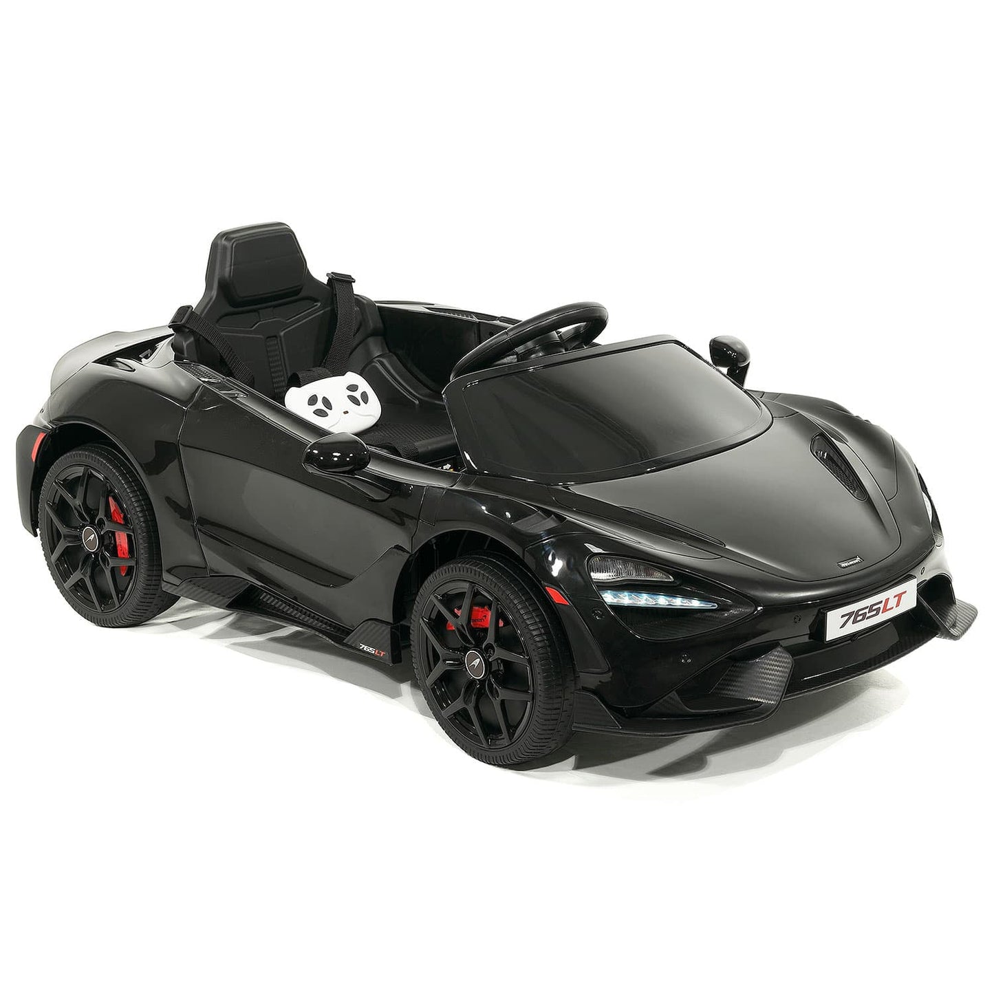 McLaren 765LT 12V Kids Ride-On Car with R/C Parental Remote | Black - The Little Big Store