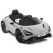McLaren 765LT 12V Kids Ride-On Car with R/C Parental Remote | Gray - The Little Big Store