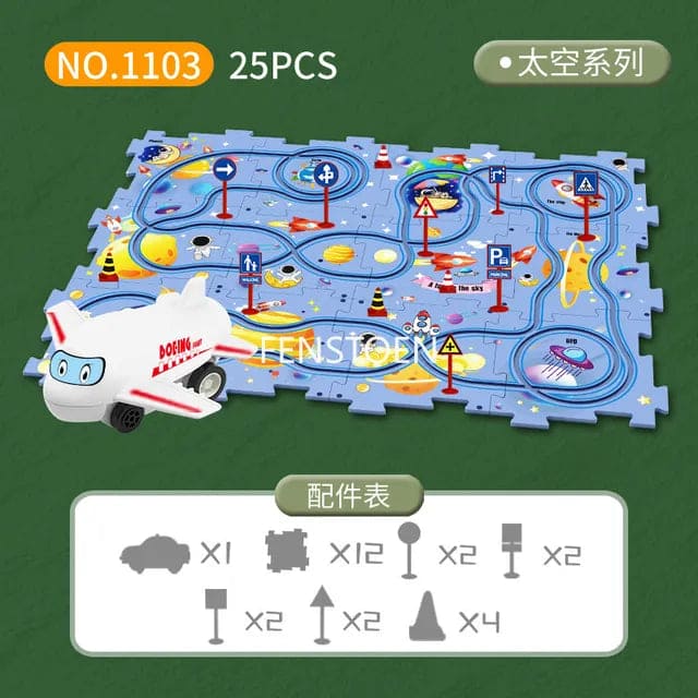 Electric Railroad Speeder Toy For Children