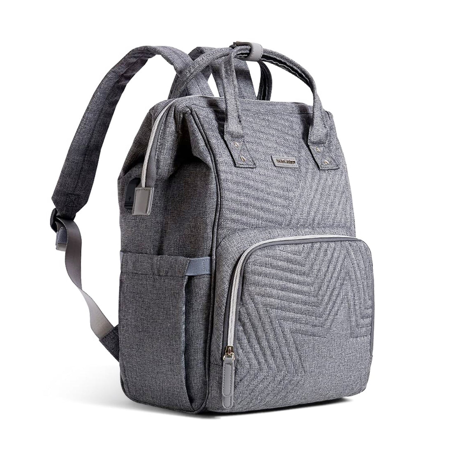π LuxeQuilt Quilted Diaper Bag Backpack πΌ β Elegant, Spacious & Durable Baby Bag for Trendy Parents