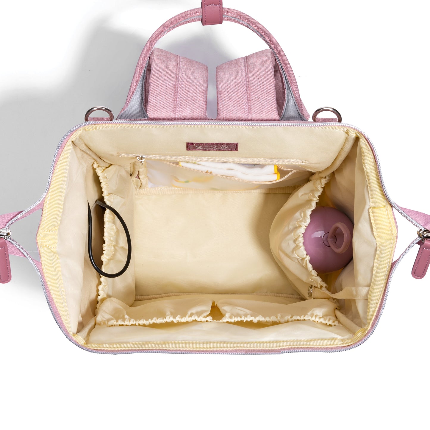 π LuxeQuilt Quilted Diaper Bag Backpack πΌ β Elegant, Spacious & Durable Baby Bag for Trendy Parents