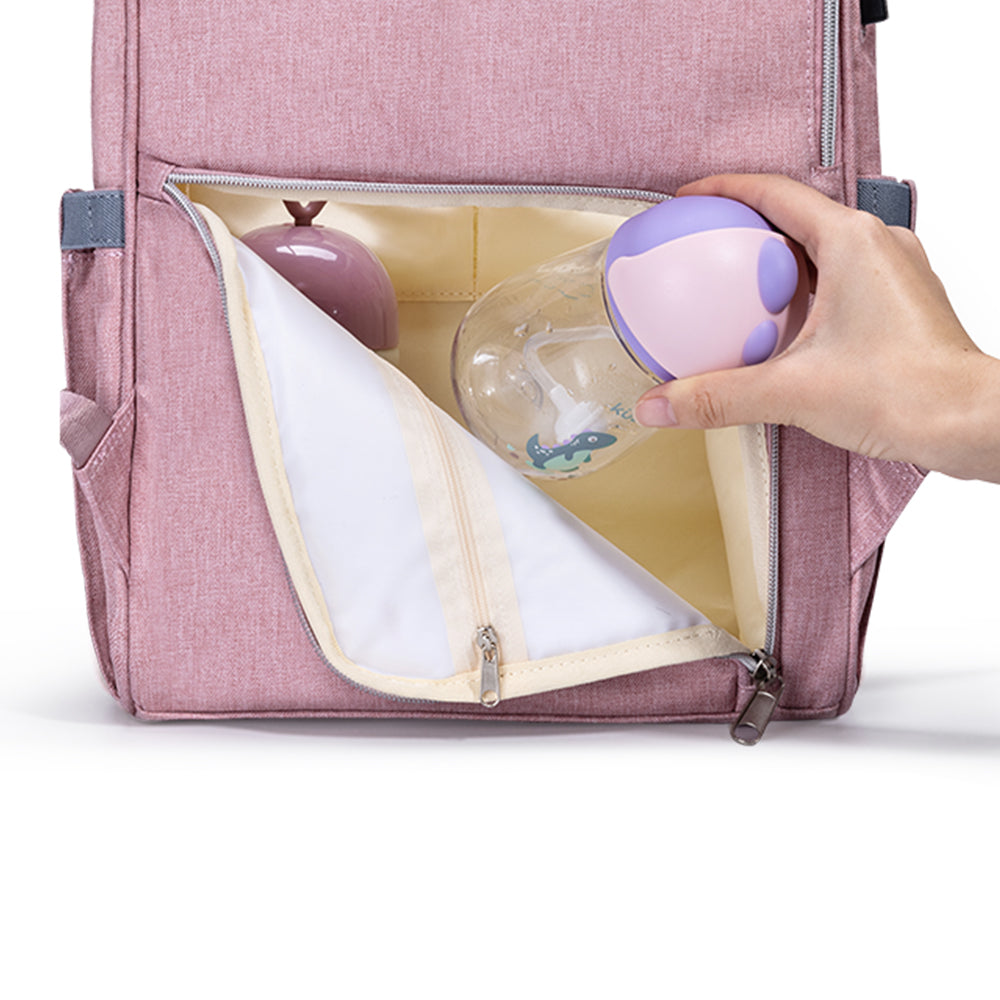 π LuxeQuilt Quilted Diaper Bag Backpack πΌ β Elegant, Spacious & Durable Baby Bag for Trendy Parents