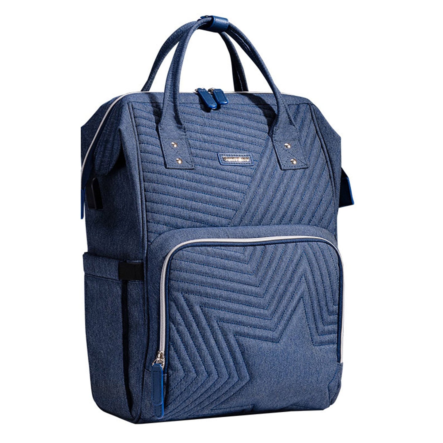 π LuxeQuilt Quilted Diaper Bag Backpack πΌ β Elegant, Spacious & Durable Baby Bag for Trendy Parents