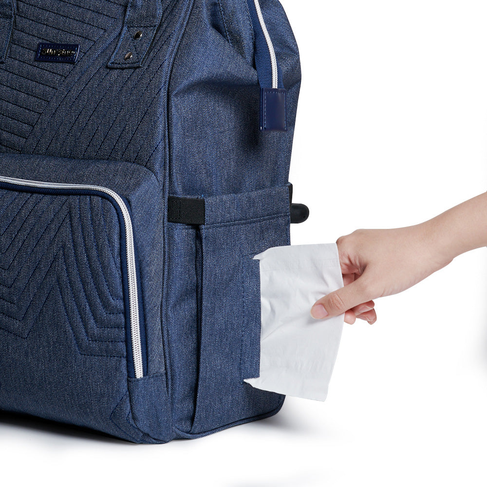 π LuxeQuilt Quilted Diaper Bag Backpack πΌ β Elegant, Spacious & Durable Baby Bag for Trendy Parents