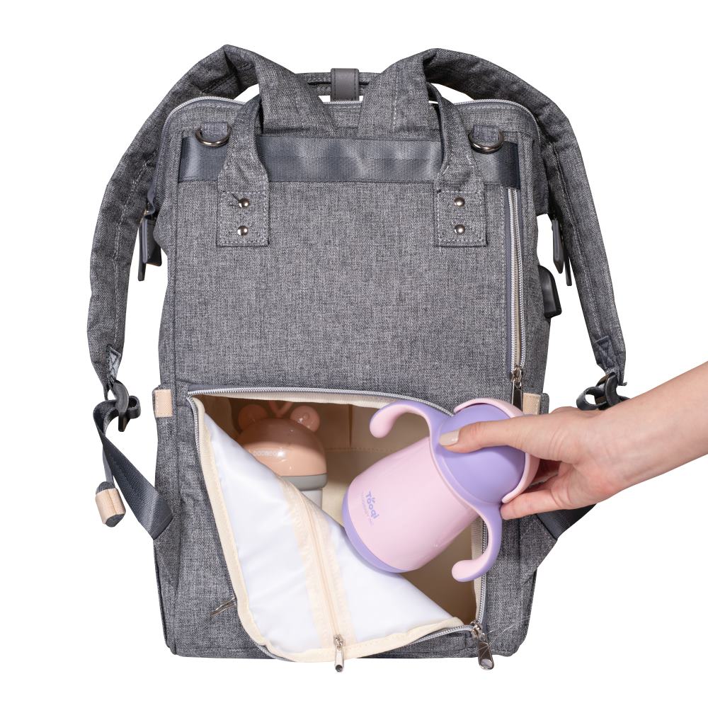 π LuxeQuilt Quilted Diaper Bag Backpack πΌ β Elegant, Spacious & Durable Baby Bag for Trendy Parents