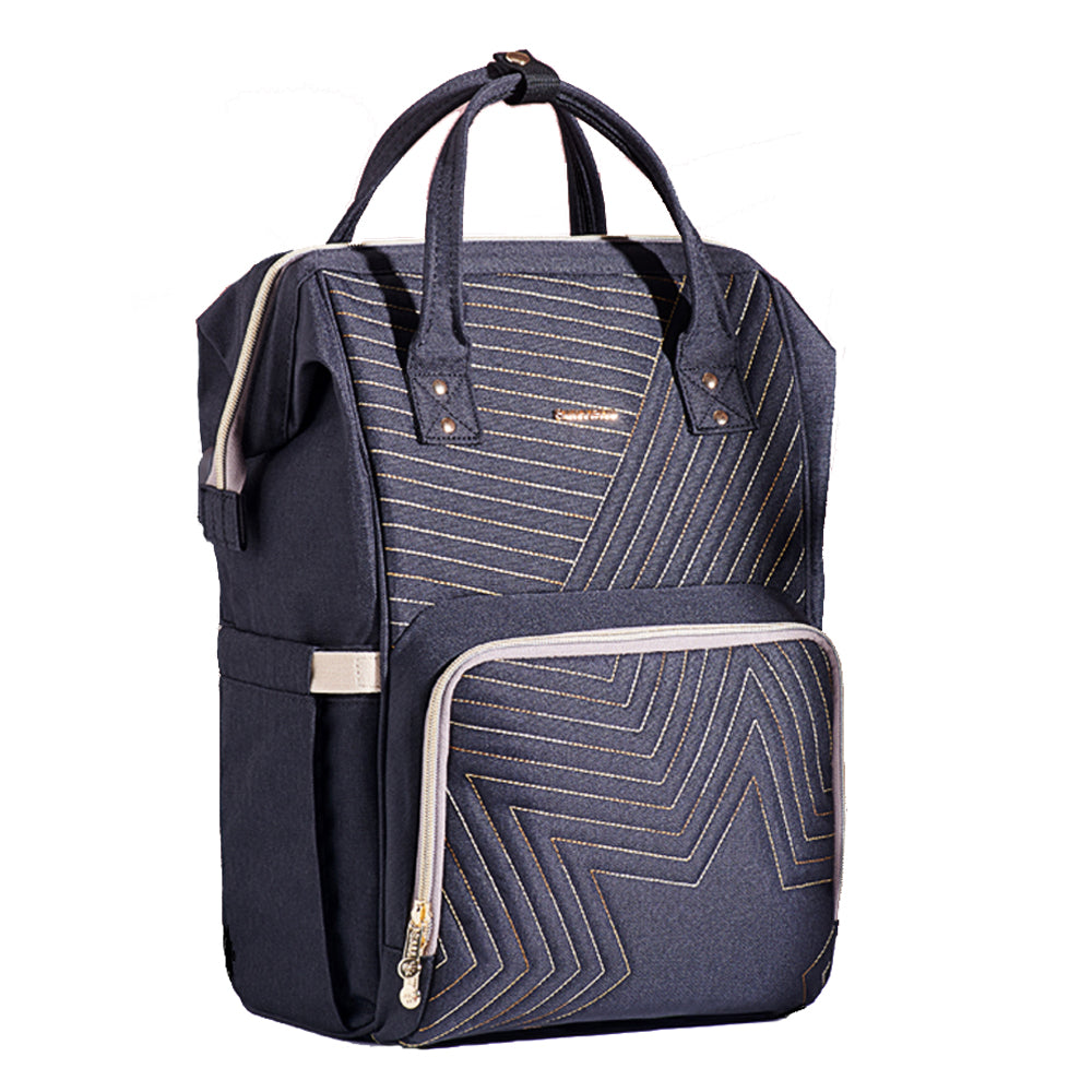 π LuxeQuilt Quilted Diaper Bag Backpack πΌ β Elegant, Spacious & Durable Baby Bag for Trendy Parents