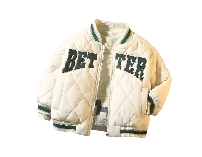 Kinder Baseball 'Better' Jacket - The Little Big Store