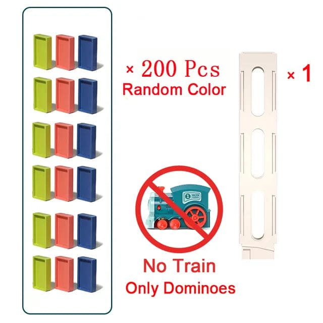 Kids Automatic Domino Train - The Little Big Store