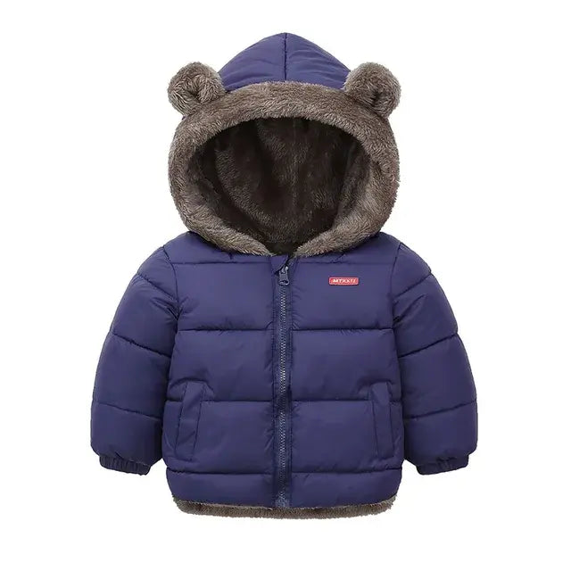 Children's Thick Fleece Coat - The Little Big Store