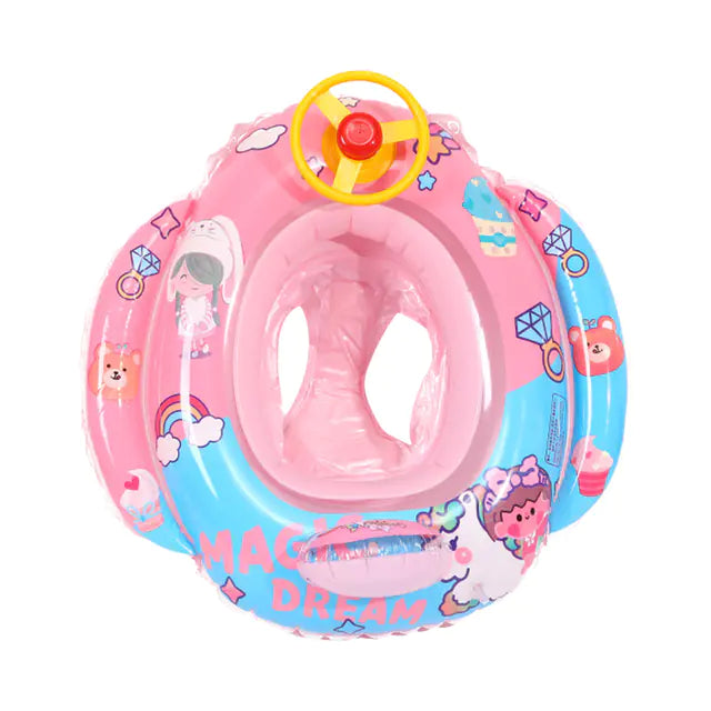 Kids UV Protection Two-Piece Swim Set with Zipper