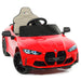 BMW M4 12V Kids Ride-On Car with R/C Parental Remote | Red - The Little Big Store