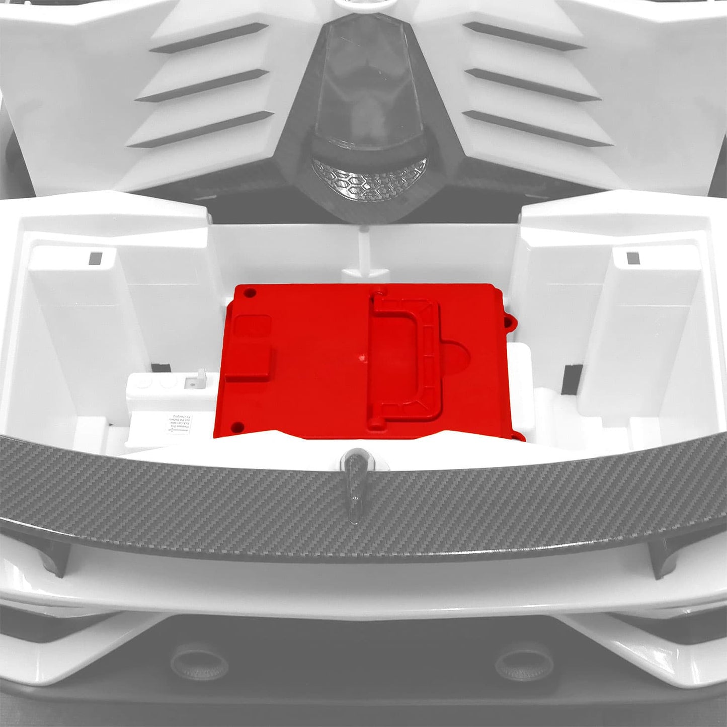 Lamborghini Aventador SVJ 24V Kids Ride-On Car with R/C Parental Remote | Yellow - The Little Big Store