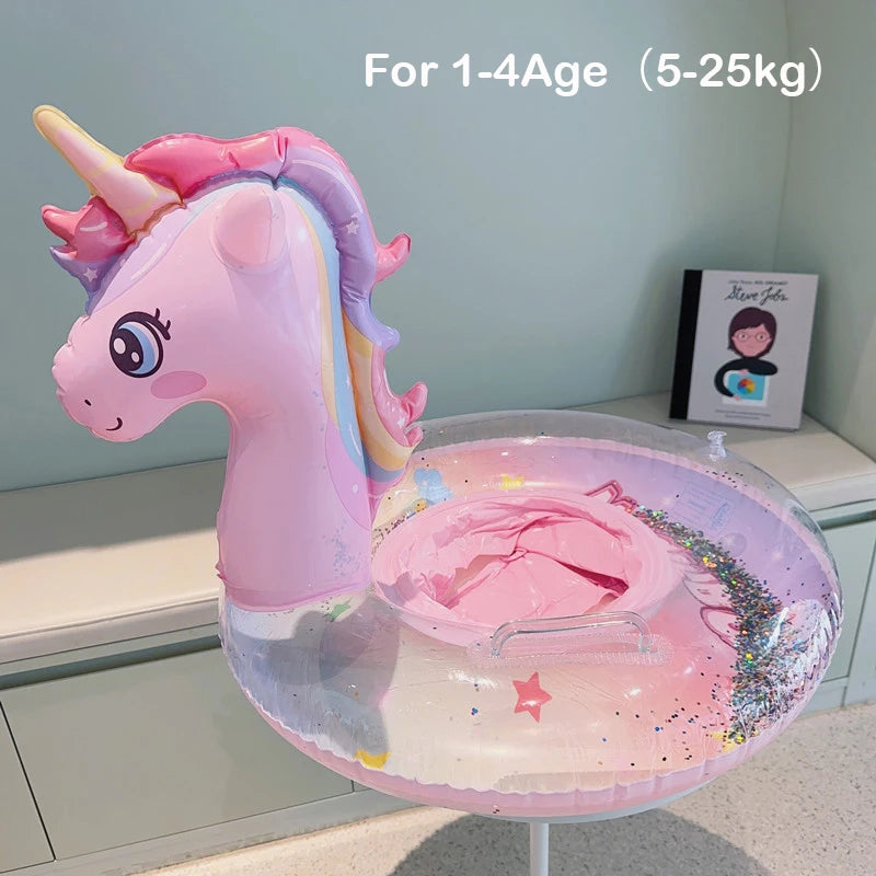 SplashSafe Baby Swim Ring: Inflatable Swimming Seat for Safe and Fun Water Play