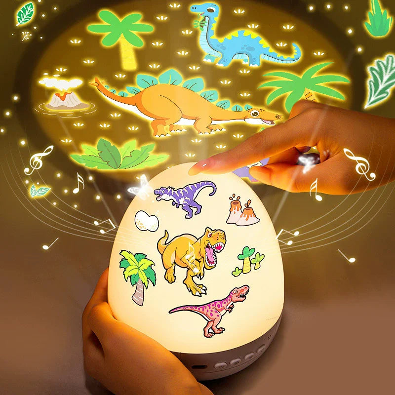 DinoGlow™ Egg Projector 🦖✨ — Magical Night Sky for Kids