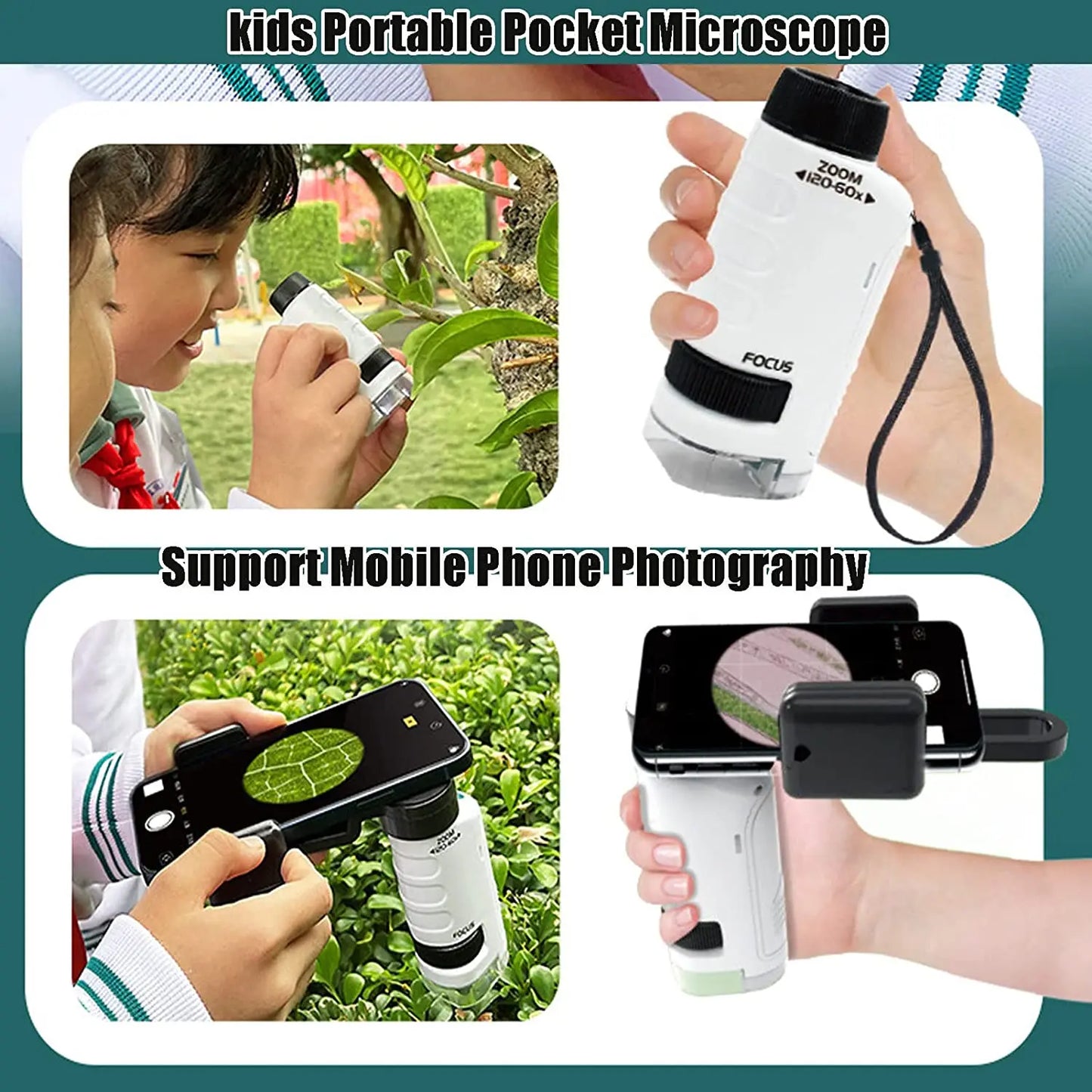 MicroExplorer Pocket Science Microscope Kit - The Little Big Store