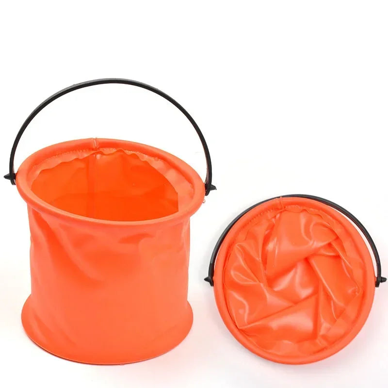 Fold & Fun Beach Sand Bucket: Collapsible Toy Bucket for Endless Outdoor Play