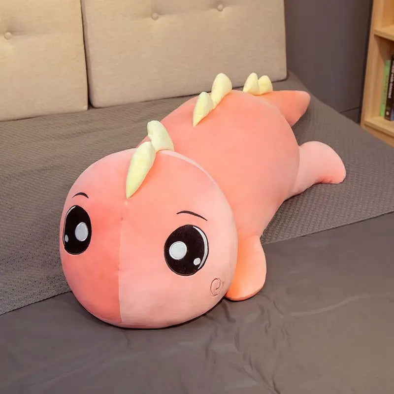 Roar into Cuddly Adventures with Our Giant Big Eyes Dinosaur Plush Toy!