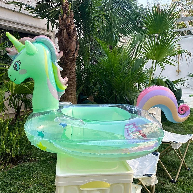 SplashSafe Baby Swim Ring: Inflatable Swimming Seat for Safe and Fun Water Play