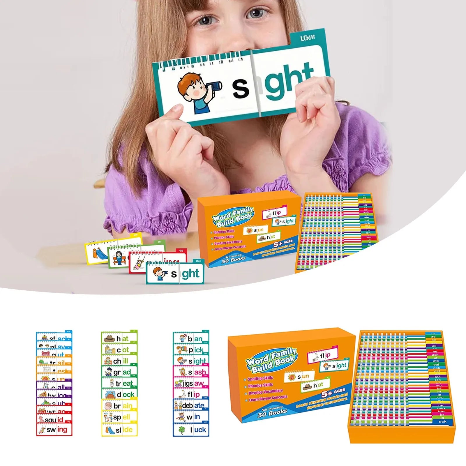 📘 Rhyme & Read™ Flipbook 📖 – Fun Rhyming Words & Learning Adventure for Kids!