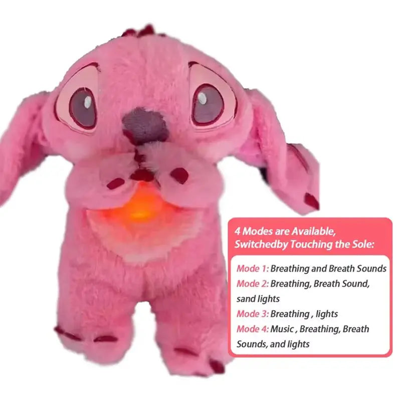 🌟🎵 Kawaii Stitch DreamPal™ – Soft Glow Music Plush Toy for Kids 🧸✨