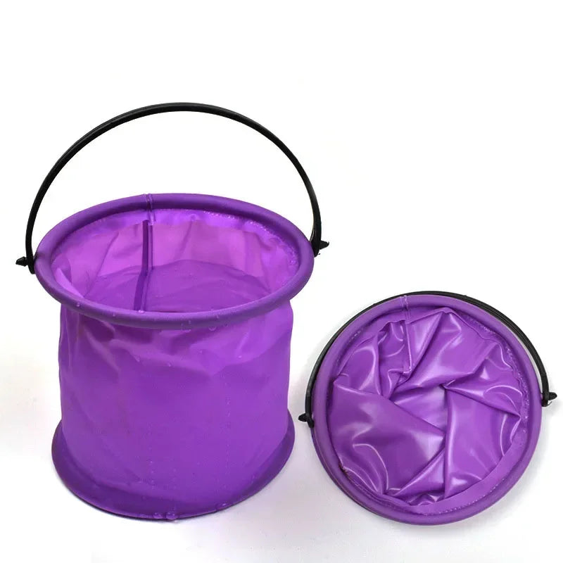 Fold & Fun Beach Sand Bucket: Collapsible Toy Bucket for Endless Outdoor Play