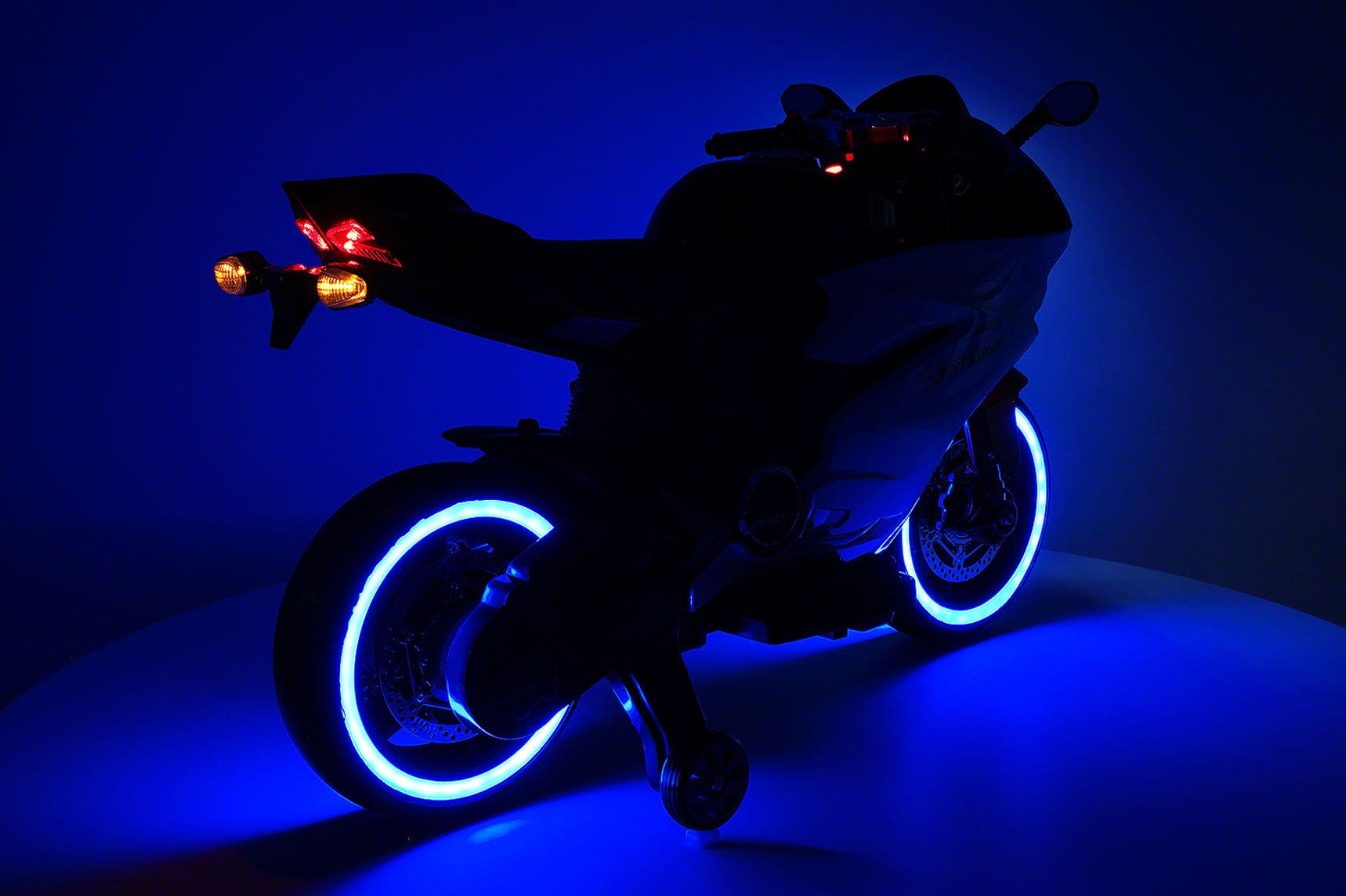 Street Racer 12V Electric Kids Ride-On Motorcycle | Red - The Little Big Store