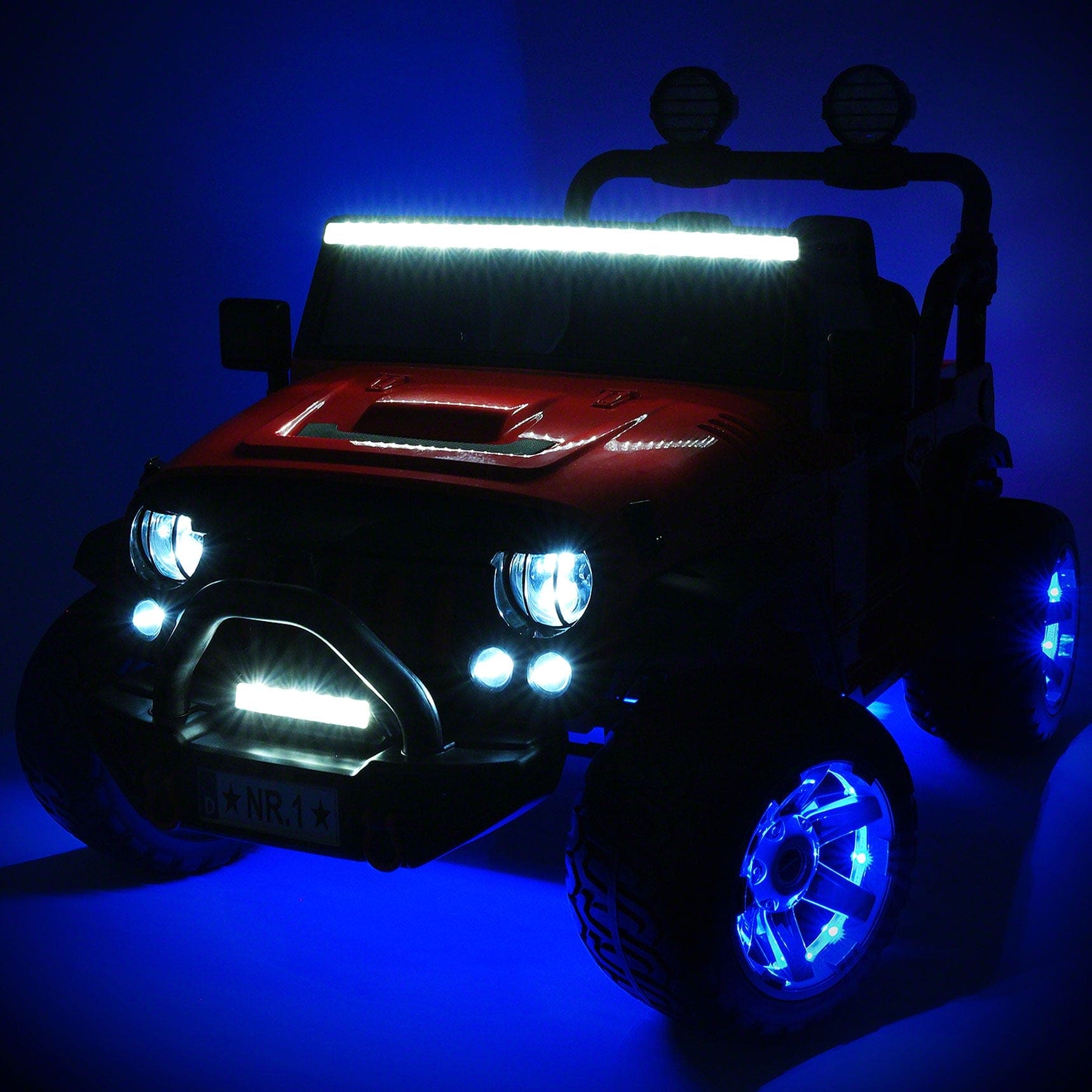 Trail Explorer 12V Kids Ride-On Car Truck with R/C Parental Remote | Olive Green - The Little Big Store