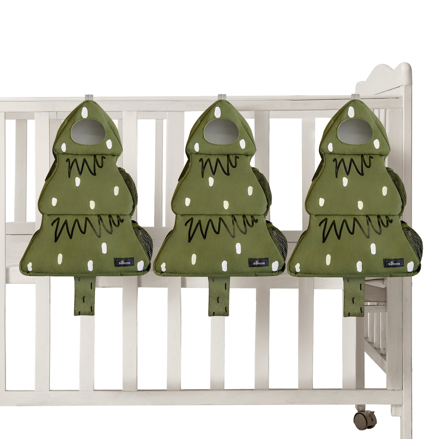 🌲 Forest Friends Hanging Nursery Organizer 🧸 – Cute, Space-Saving Storage for Baby Essentials
