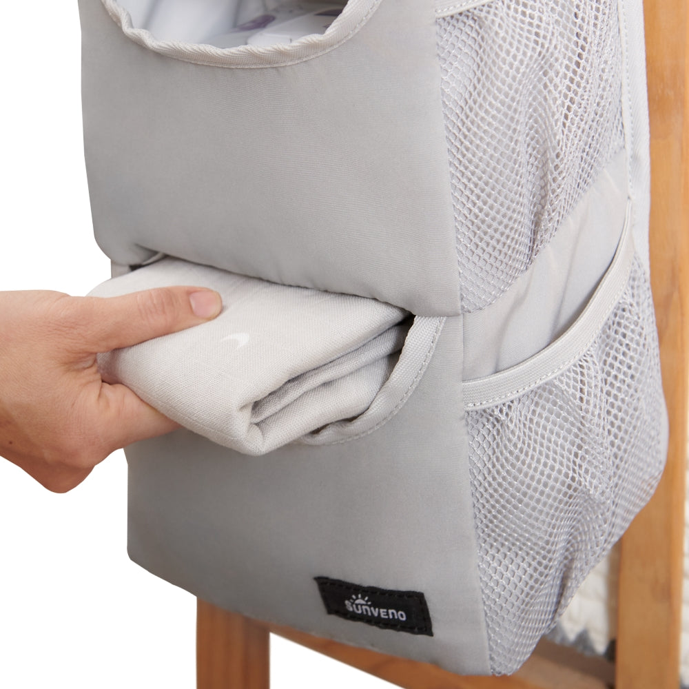 🌲 Forest Friends Hanging Nursery Organizer 🧸 – Cute, Space-Saving Storage for Baby Essentials