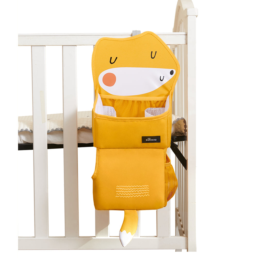 🌲 Forest Friends Hanging Nursery Organizer 🧸 – Cute, Space-Saving Storage for Baby Essentials