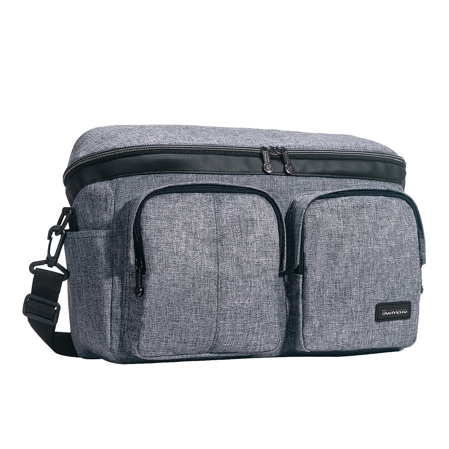 👜 StrollSmart™ Premium Stroller Organizer Bag – Universal Fit with Cup Holders, Insulated Compartments & Wipe Dispenser 💧👶