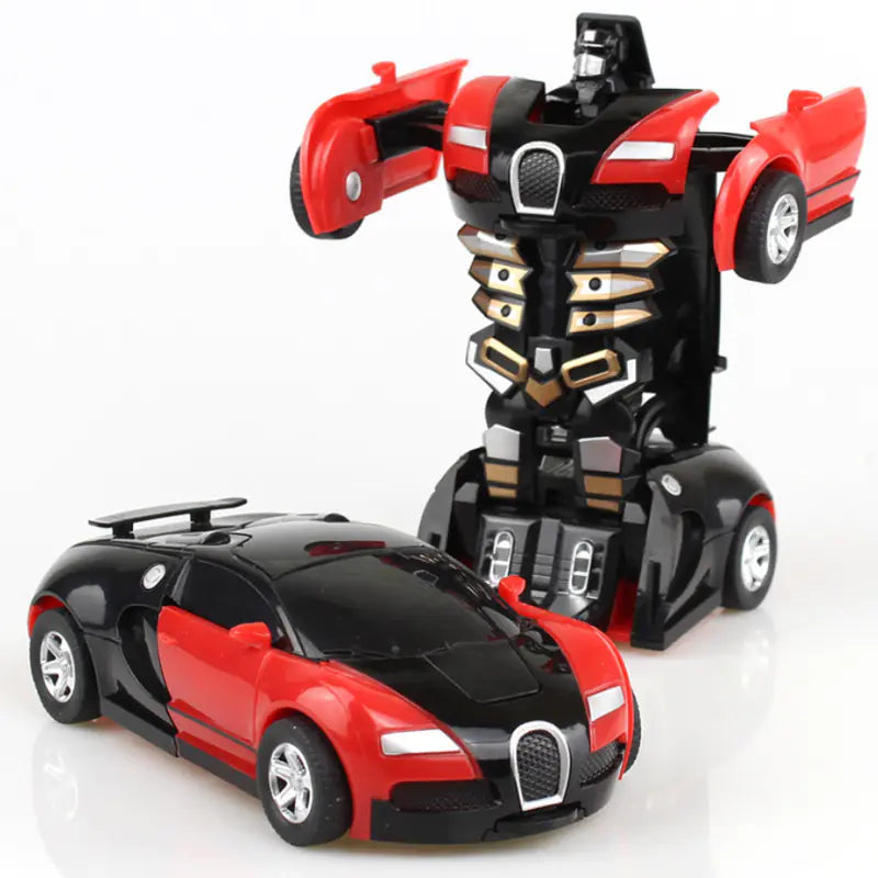 ππ€ Car Robot Transforming Plastic Model Toy β 2-in-1 Vehicle & Action Figure