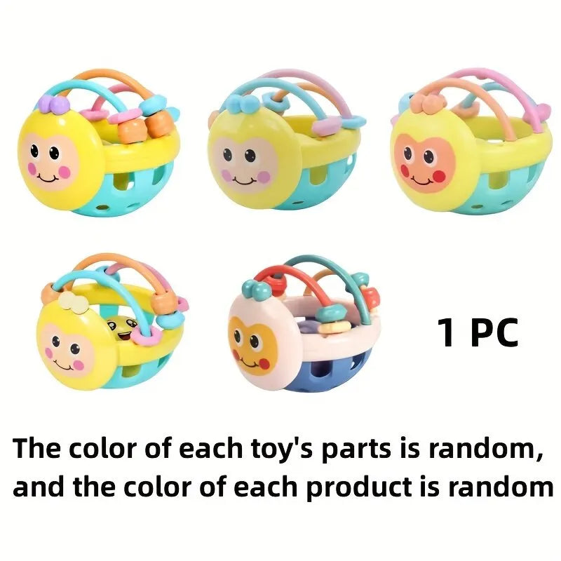Baby Sensory Rattle Ball β 10cm Bendy Walker & Intelligence Development Toy - The Little Big Store