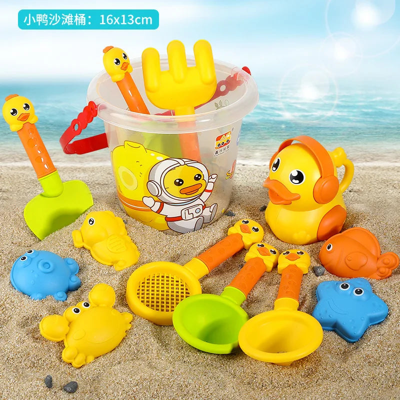 Beach Box Set: Children's Sand and Water Toy Kit for Summer Fun