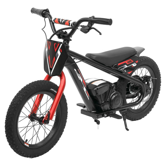 BlackBolt™ 24V Electric Balance Bike Scooter 🖤⚡ – Ultimate Ride-On for Big Kids!