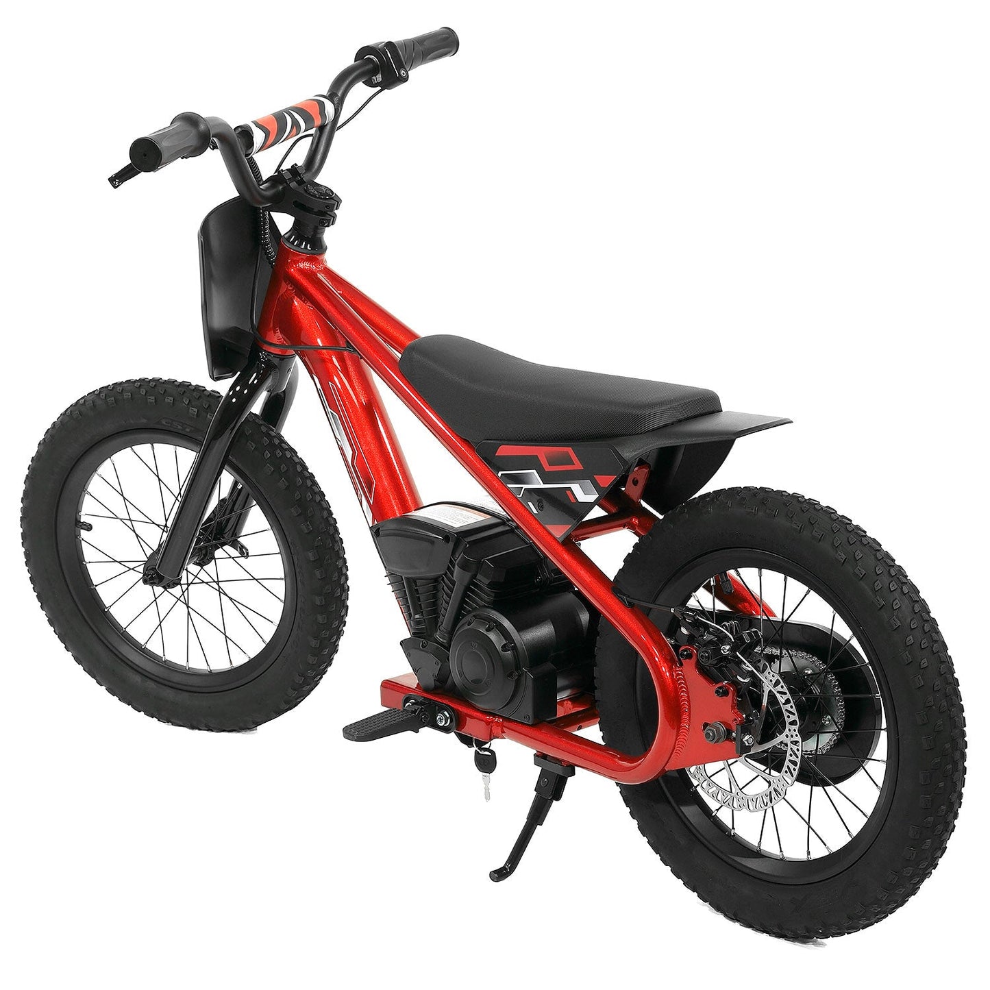 🛴⚡ Big Kids 24V Electric Ride-On Balance Bike Scooter | Red ❤️