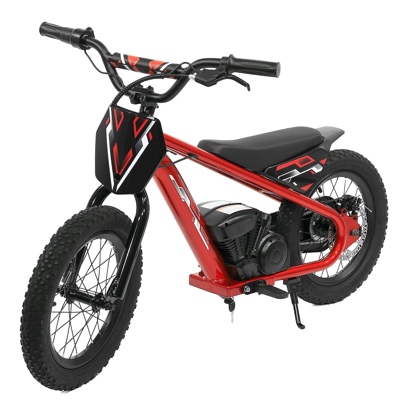 🛴⚡ Big Kids 24V Electric Ride-On Balance Bike Scooter | Red ❤️