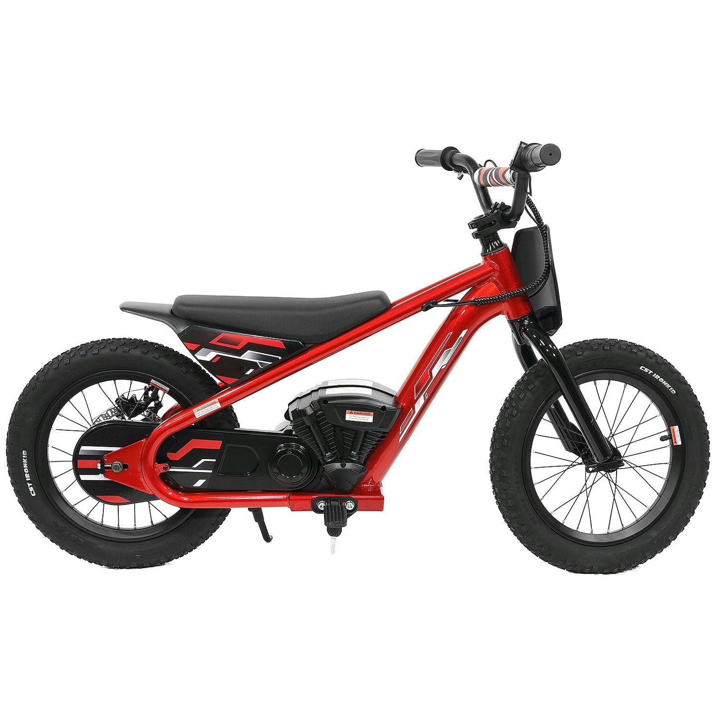 🛴⚡ Big Kids 24V Electric Ride-On Balance Bike Scooter | Red ❤️