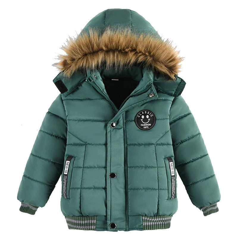 FrostZip™ Baby Boys Winter Jacket – Stylish Warmth & Perfect Birthday Gift for Kids