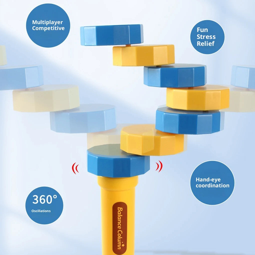 BalanceBuddy™ Wooden Stacking Game