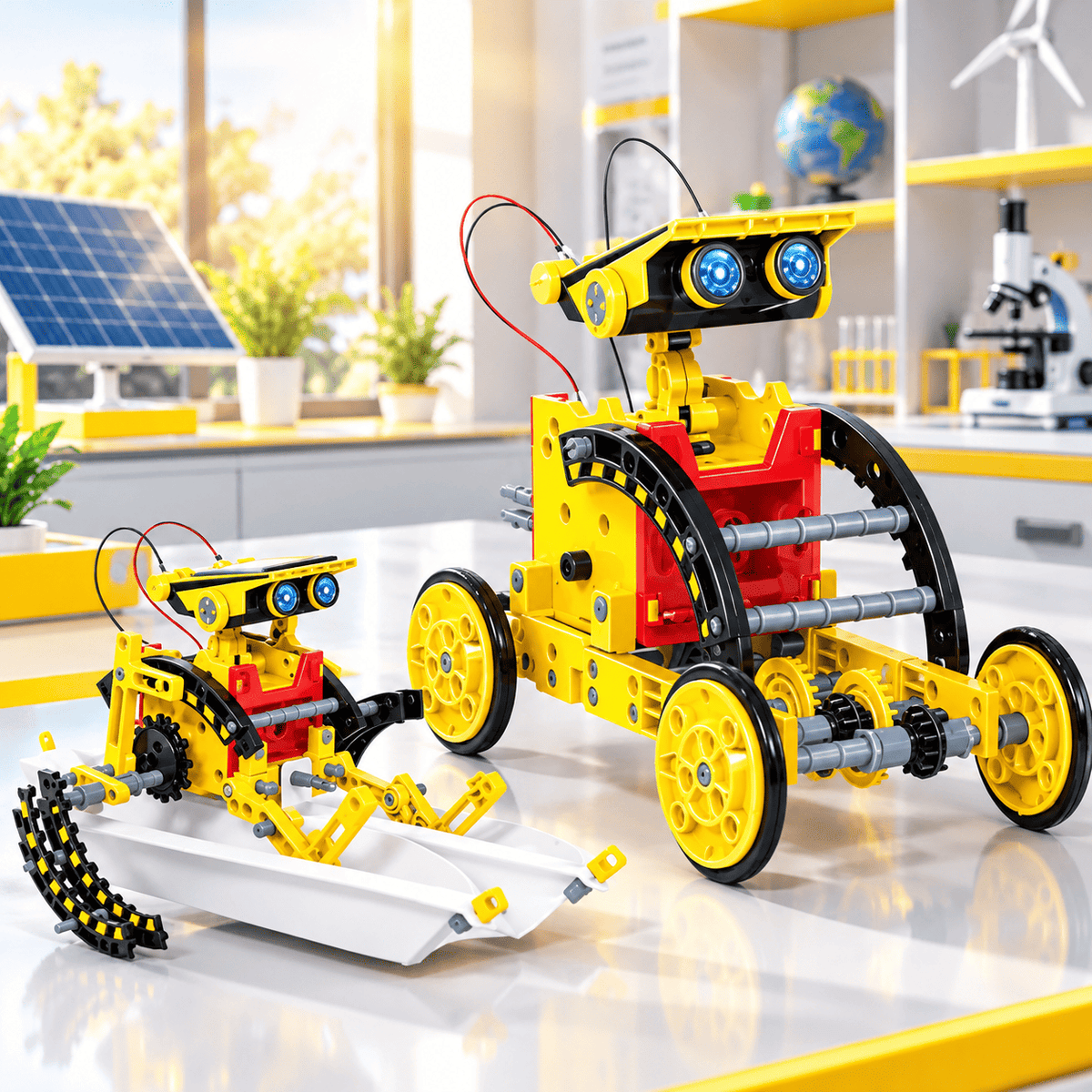 12-in-1 Science Experiment Solar Robot Kit for Kids