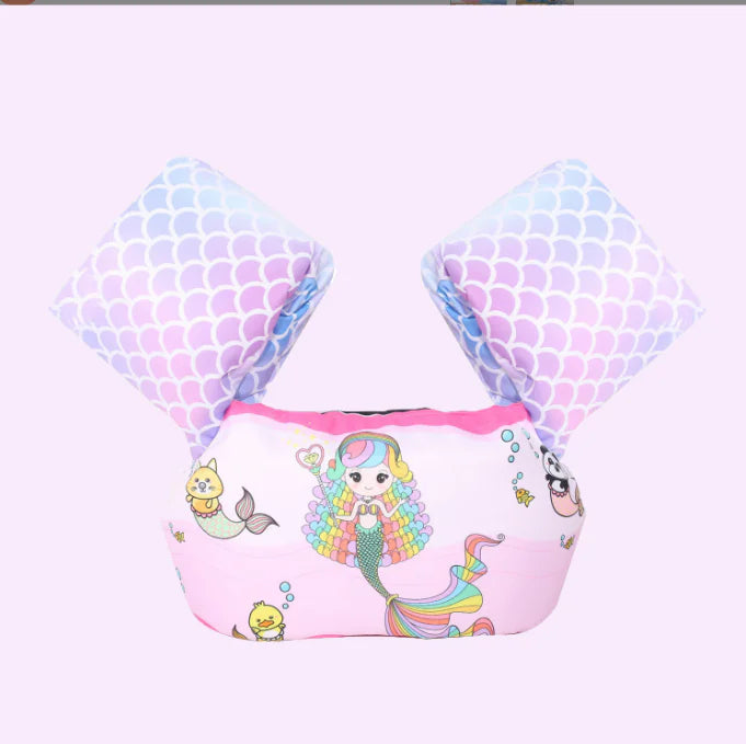 Children's Swim Arm Floats and Vest for Learning to Swim